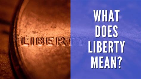 <b>Liberty</b> is a social condition. . What does liberty mean today